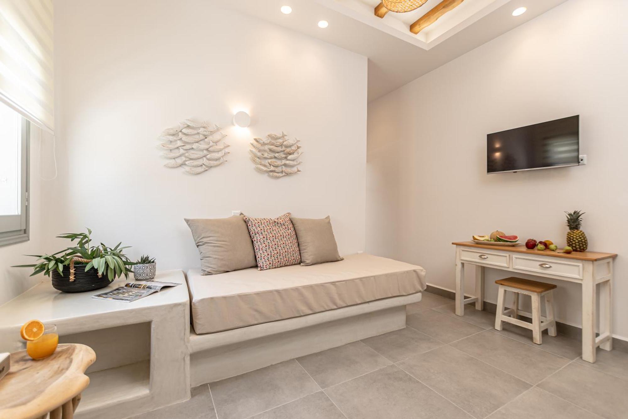 Porto Dema Luxury Suites Schoinoussa Buitenkant foto